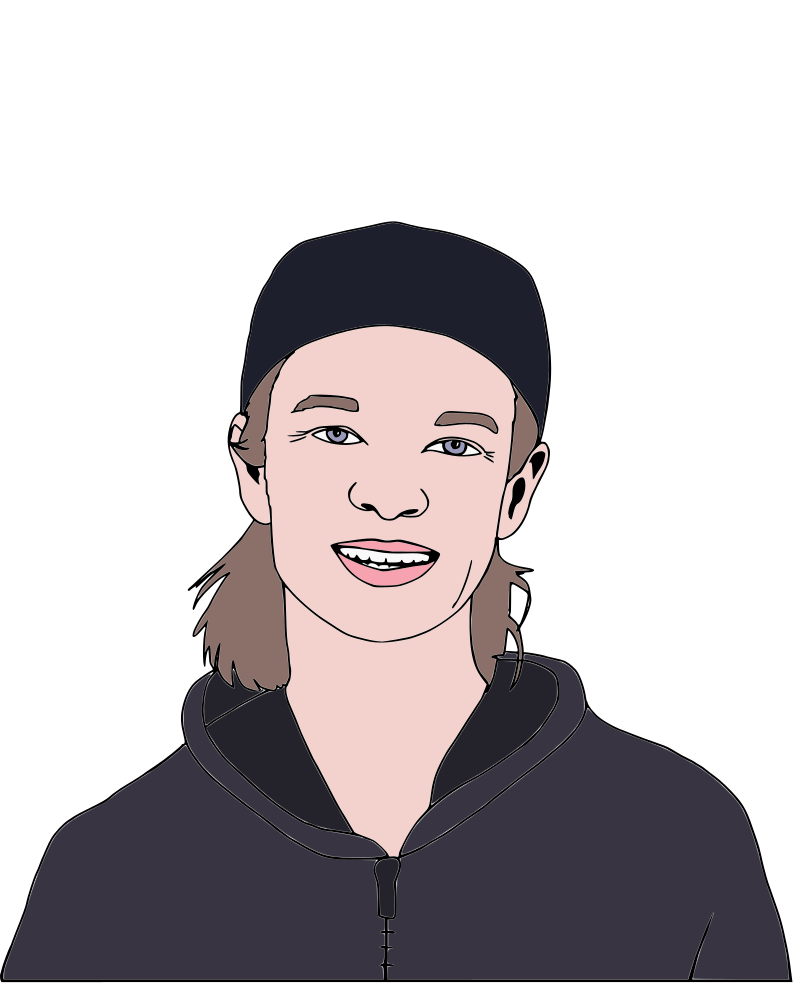 Illustration der Person Mika