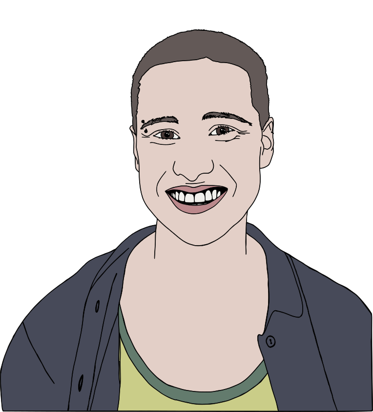 Illustration der Person Bo 
