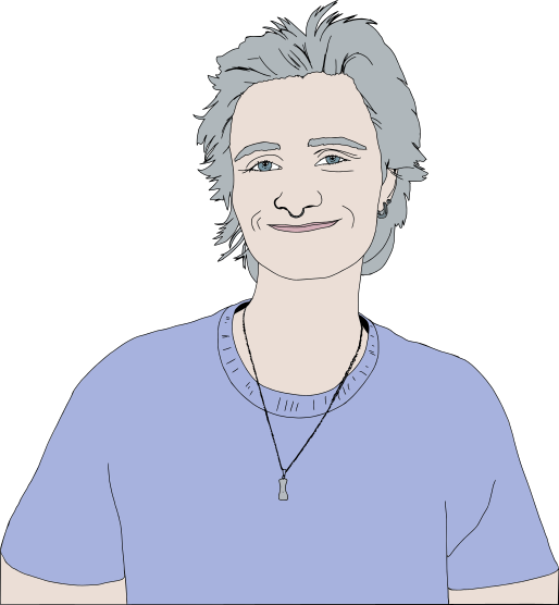 Illustration der Person Rhea